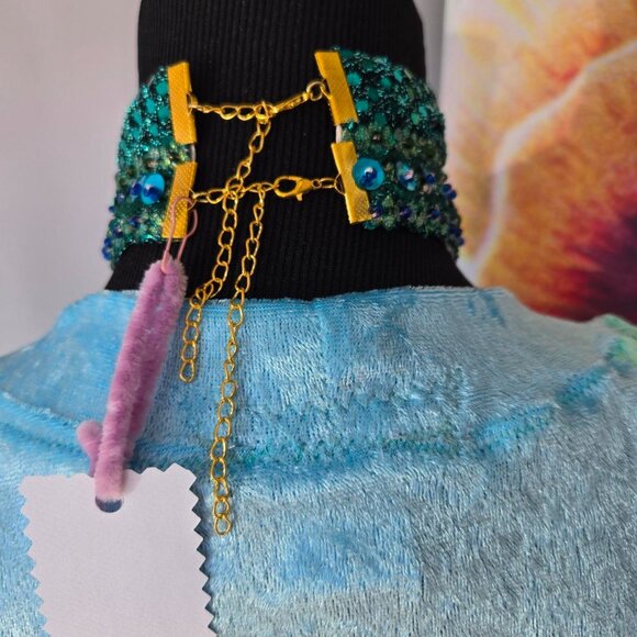 Bohemian Rose Cameo Choker | One-Of-A-Kind Victorian Collar - Picture 7 of 8